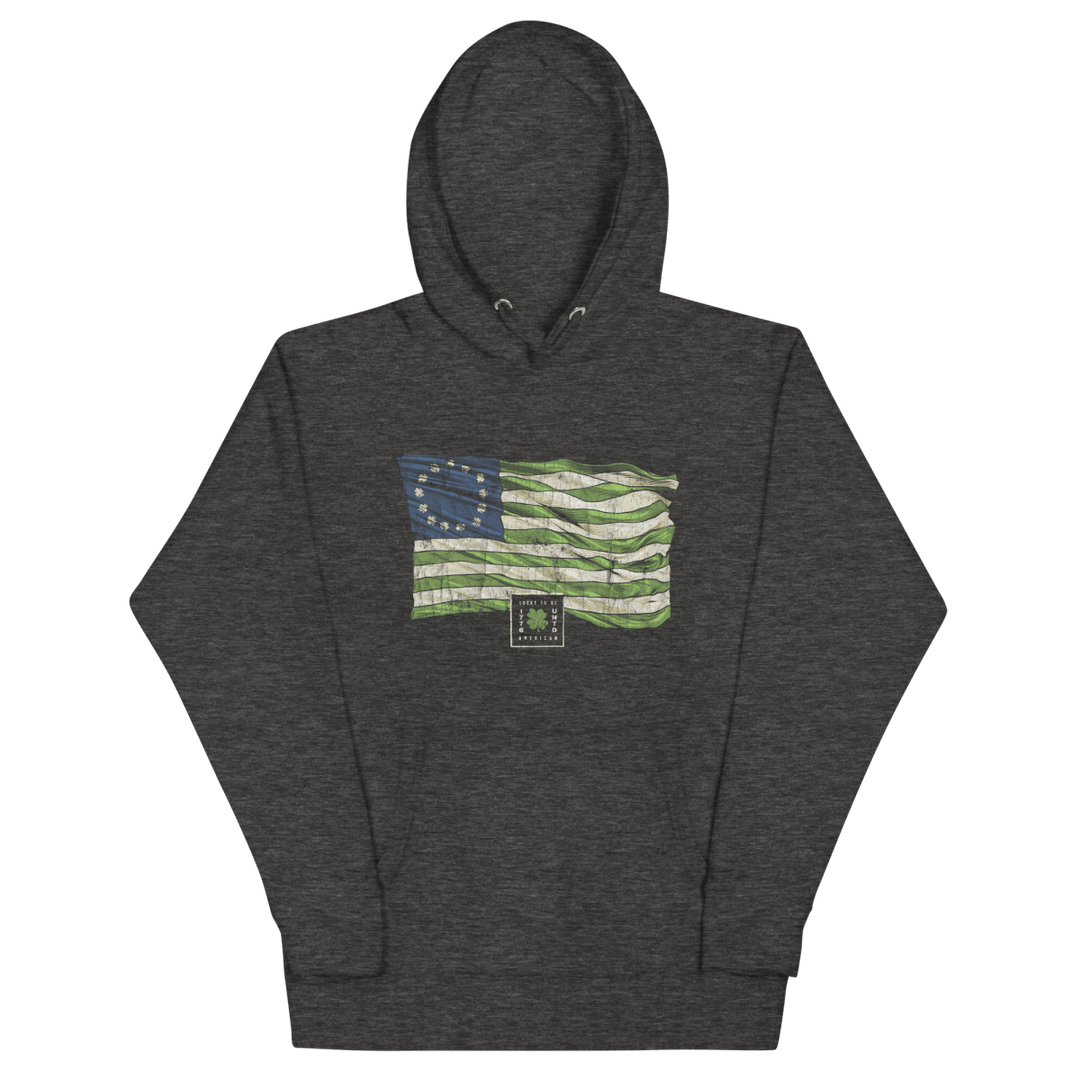 St. Paddy's Betsy Ross Flag Hoodie - 1776 United