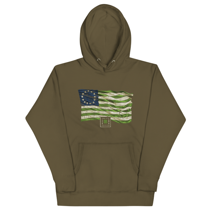 St. Paddy's Betsy Ross Flag Hoodie - 1776 United