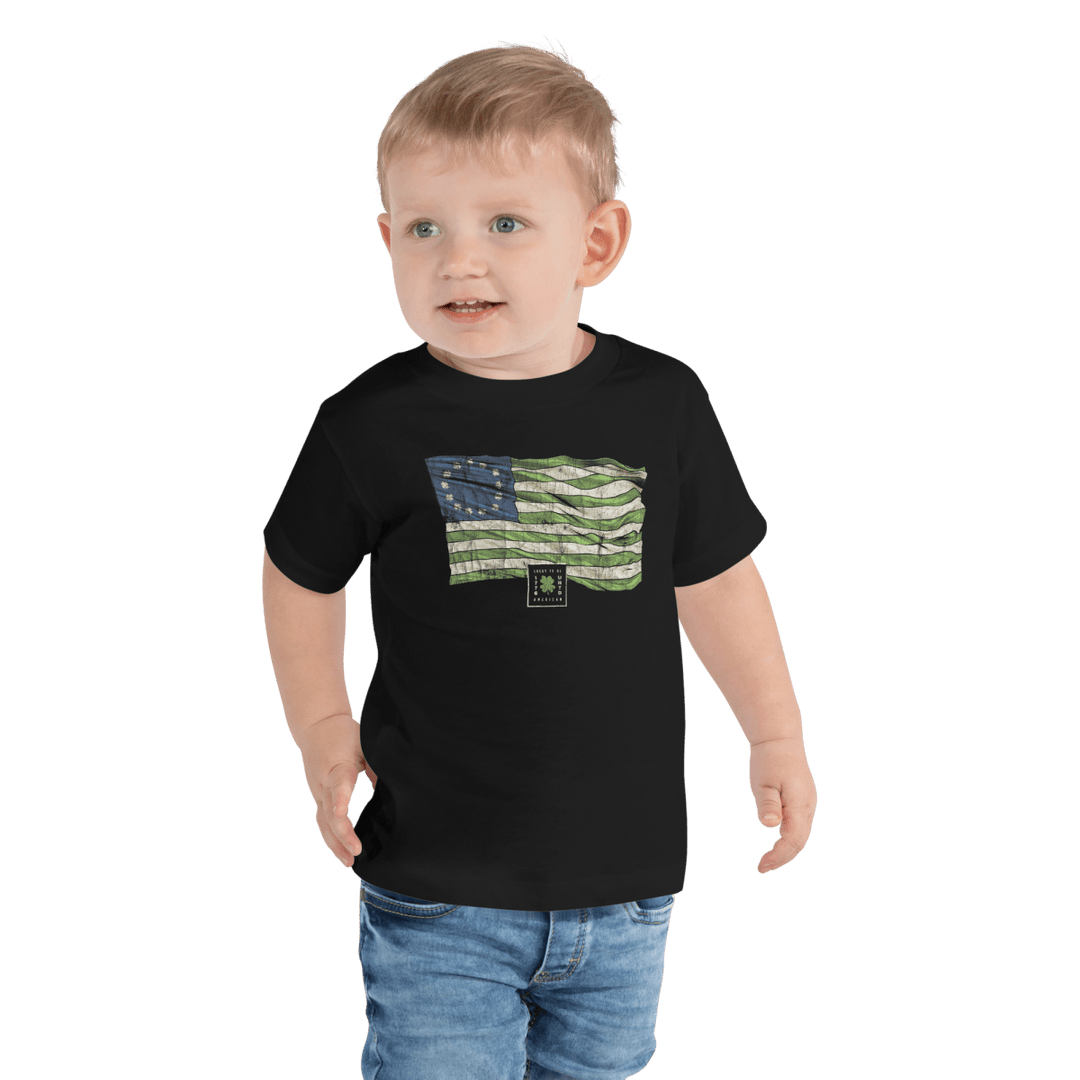 St. Paddy's Betsy Ross Flag - Toddler Tee - 1776 United