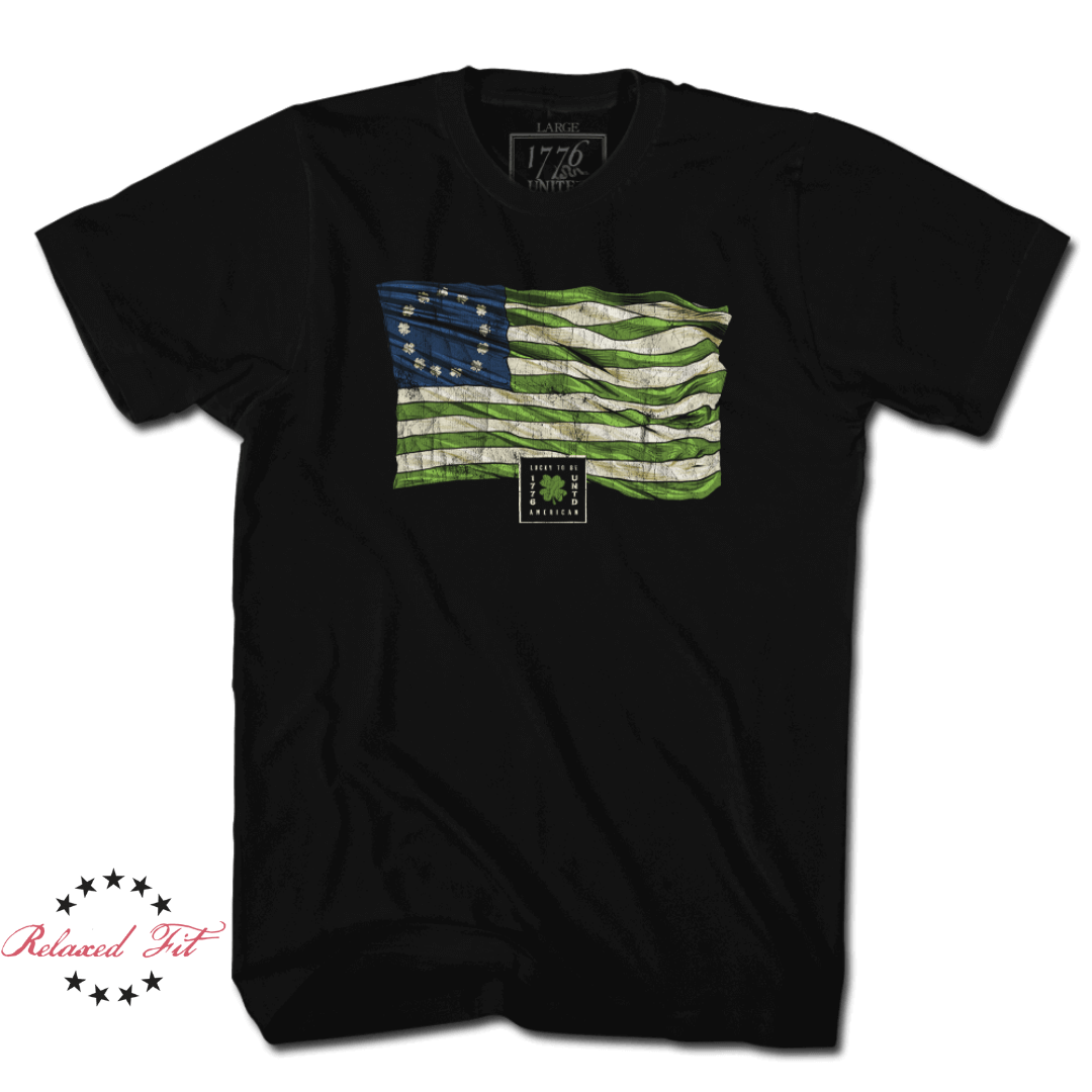 St. Paddy's Betsy Ross Flag - Women's Relaxed Fit - 1776 United