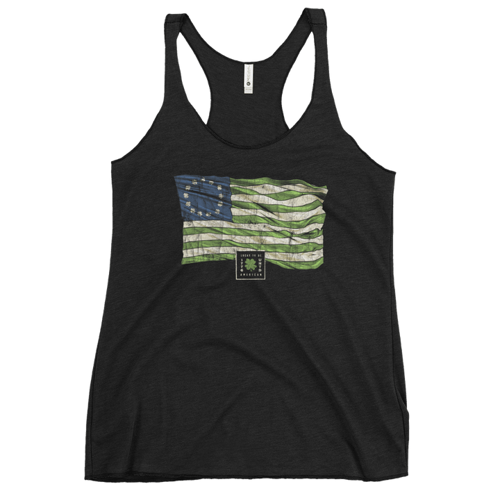 St. Paddy's Betsy Ross Flag - Women's Tank - 1776 United