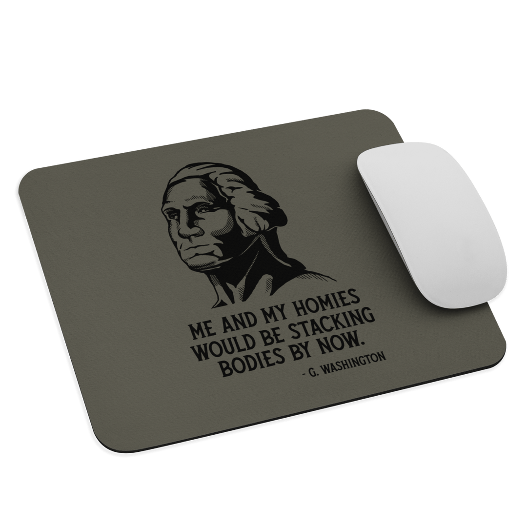 Stacking Bodies Mouse pad - 1776 United