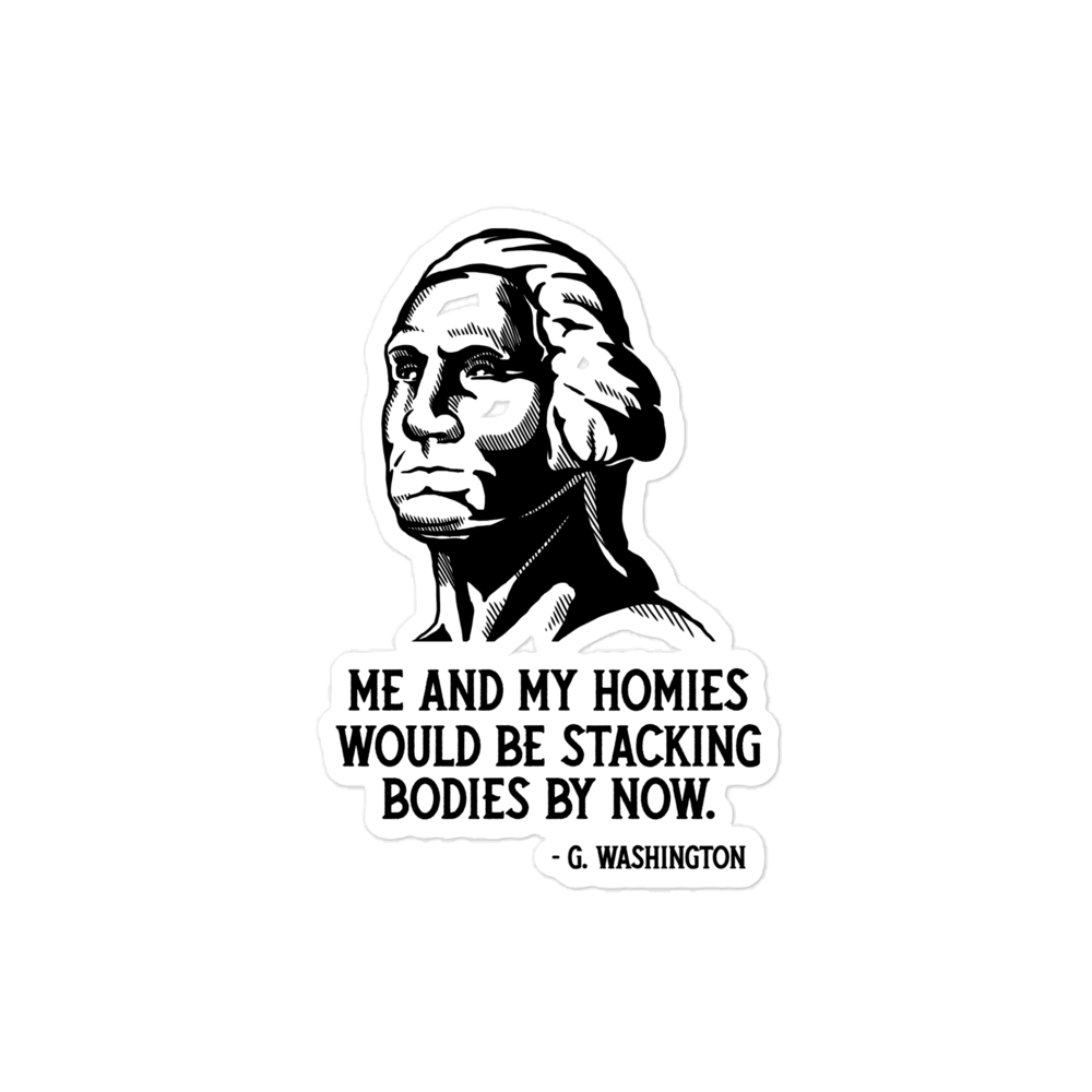 Stacking Bodies Sticker - 1776 United