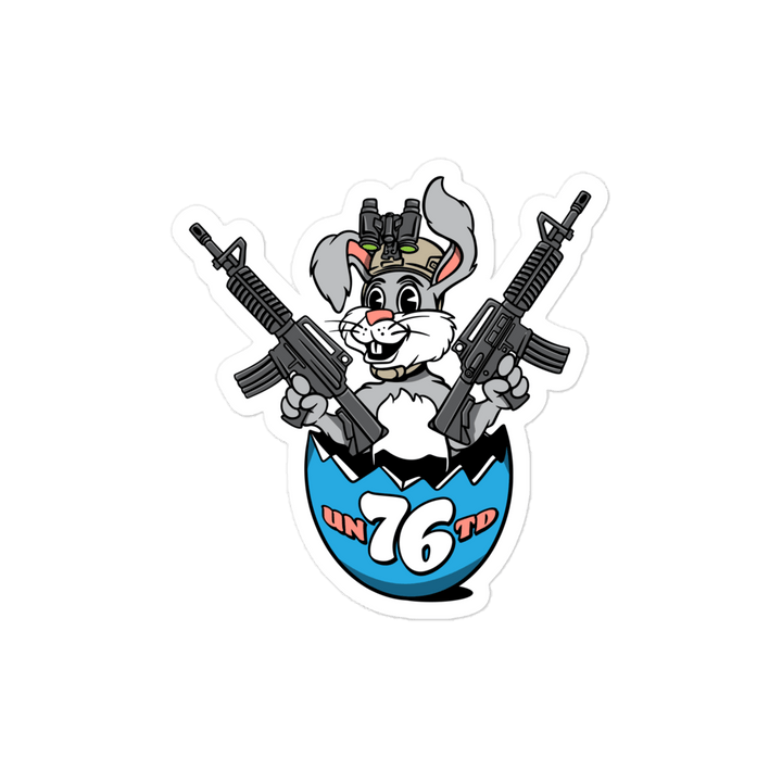 Tactical Bunny Sticker - 1776 United