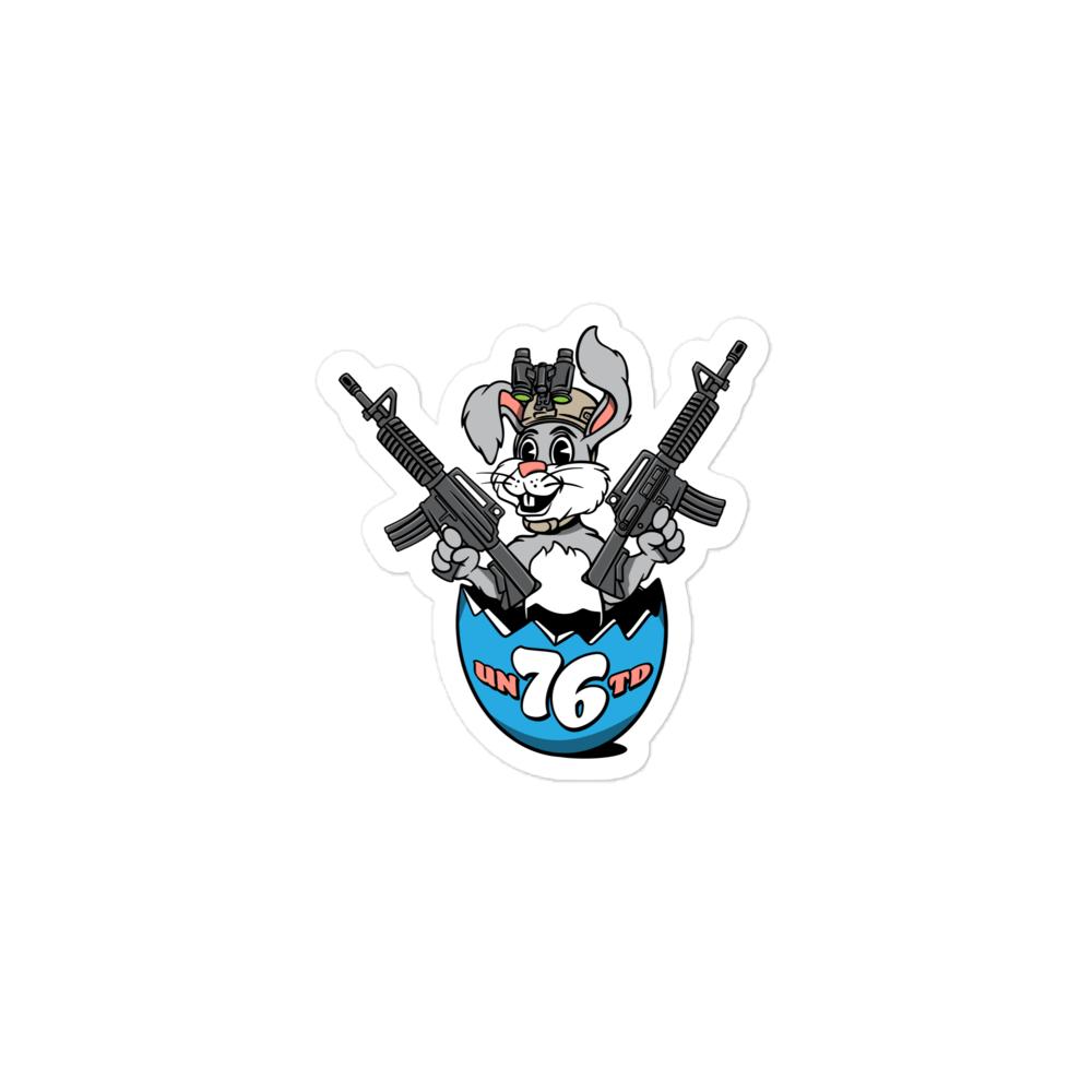 Tactical Bunny Sticker - 1776 United