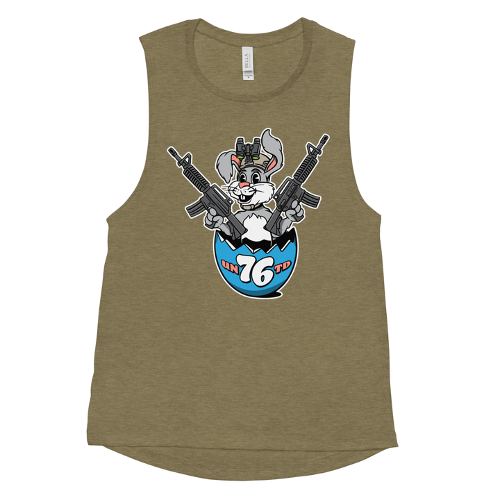 Tactical Bunny - Women's Muscle Tank - 1776 United