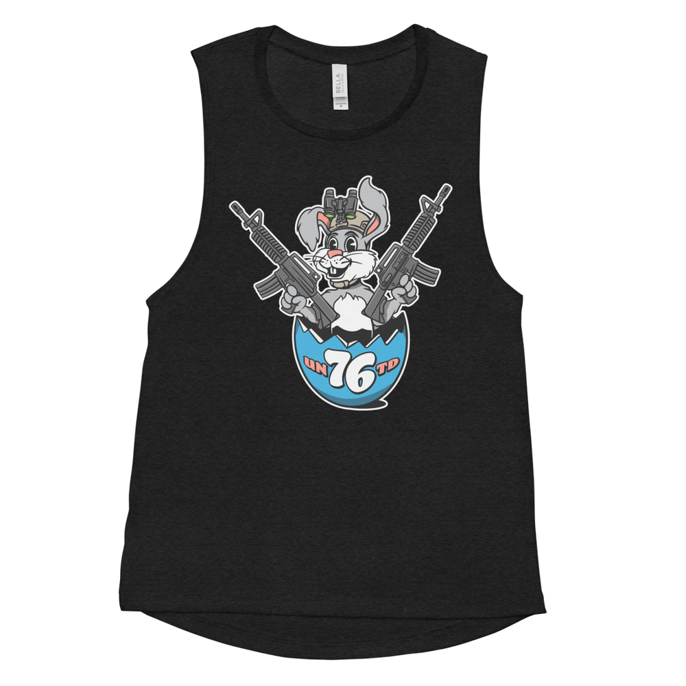 Tactical Bunny - Women's Muscle Tank - 1776 United