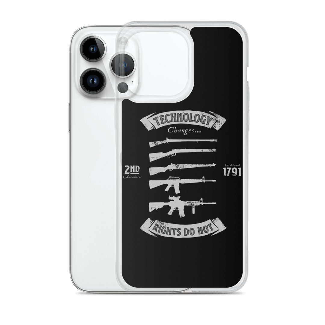 Technology Changes iPhone Case - 1776 United