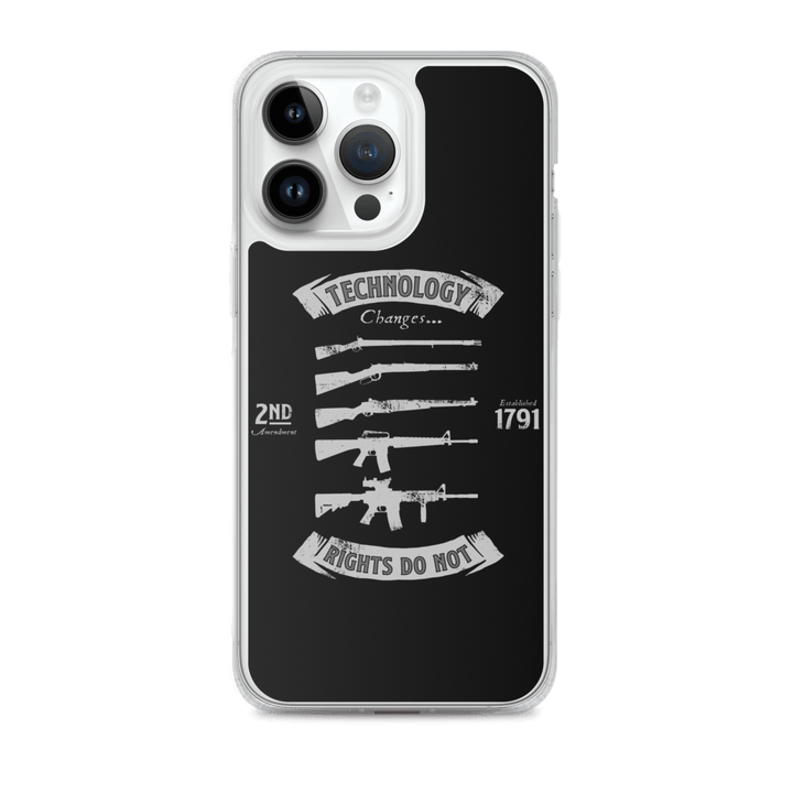 Technology Changes iPhone Case - 1776 United