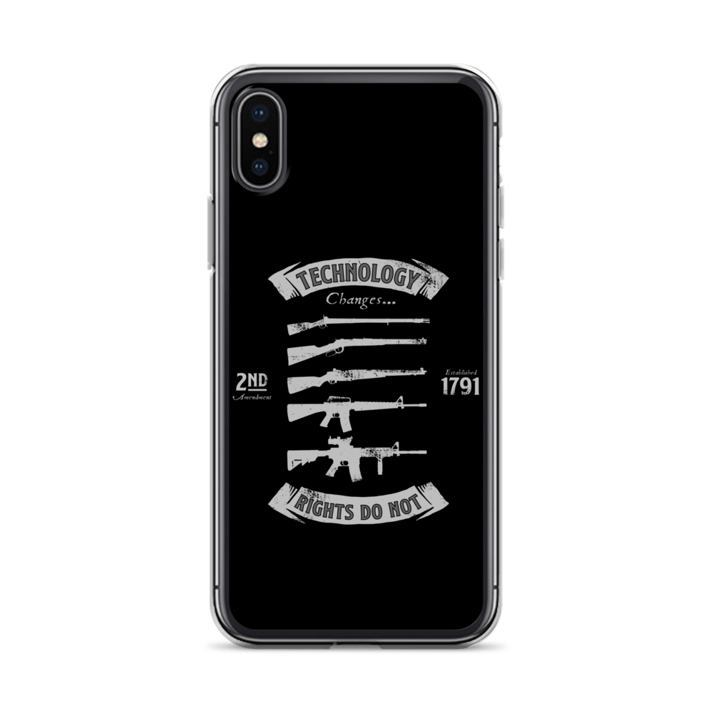 Technology Changes iPhone Case - 1776 United