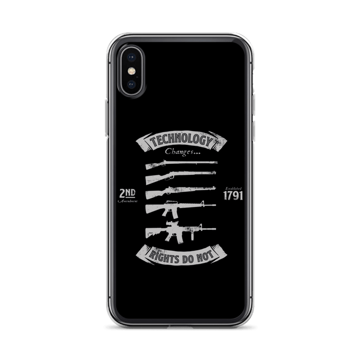 Technology Changes iPhone Case - 1776 United