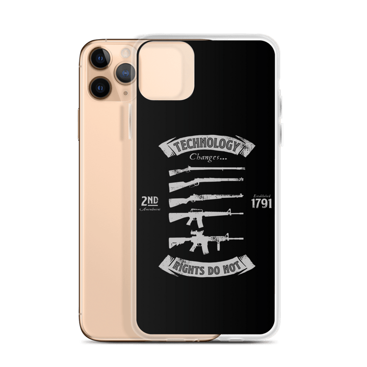 Technology Changes iPhone Case - 1776 United