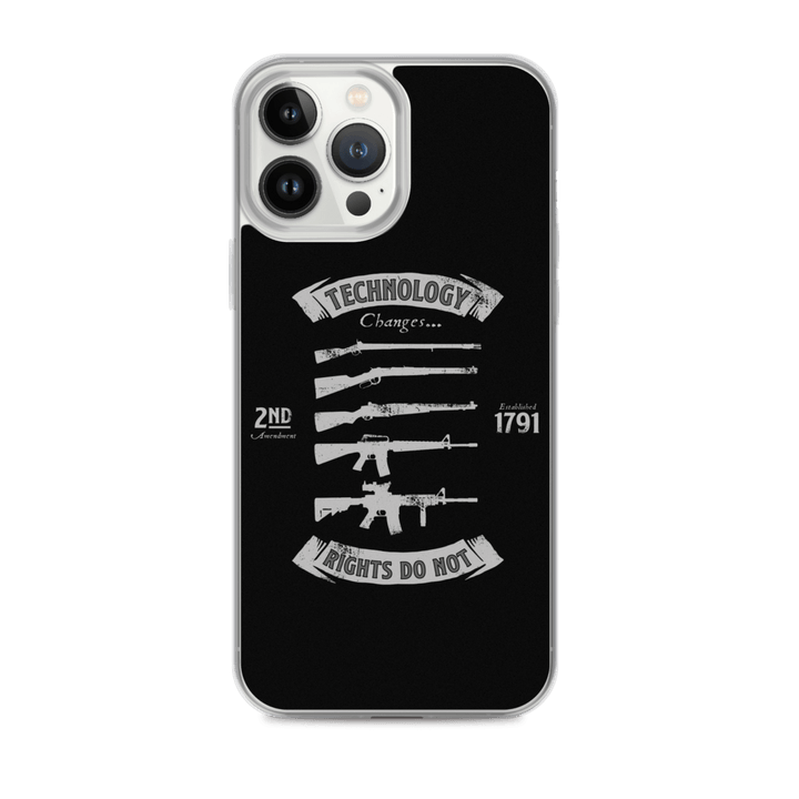 Technology Changes iPhone Case - 1776 United