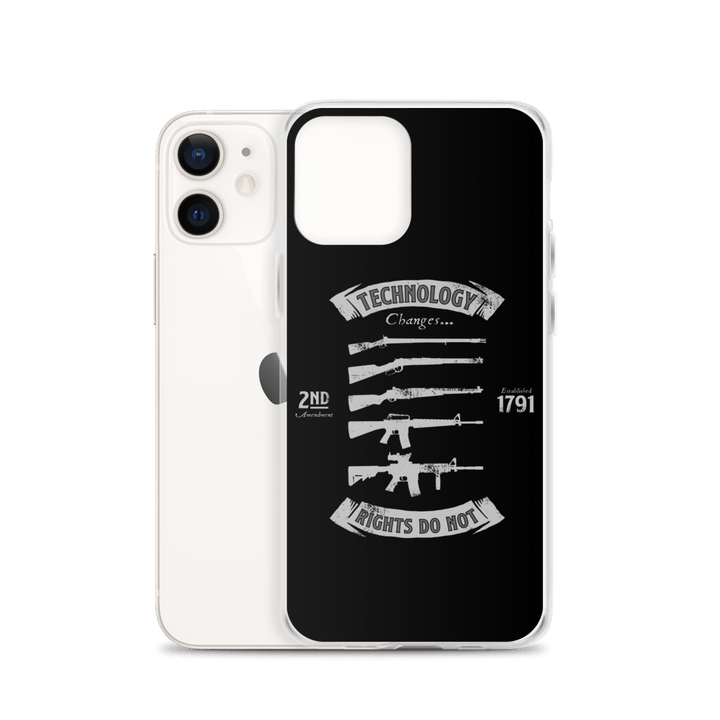 Technology Changes iPhone Case - 1776 United