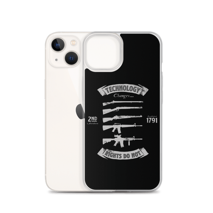 Technology Changes iPhone Case - 1776 United