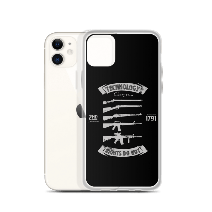 Technology Changes iPhone Case - 1776 United