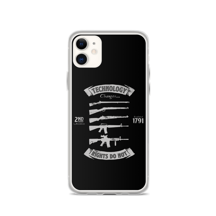 Technology Changes iPhone Case - 1776 United