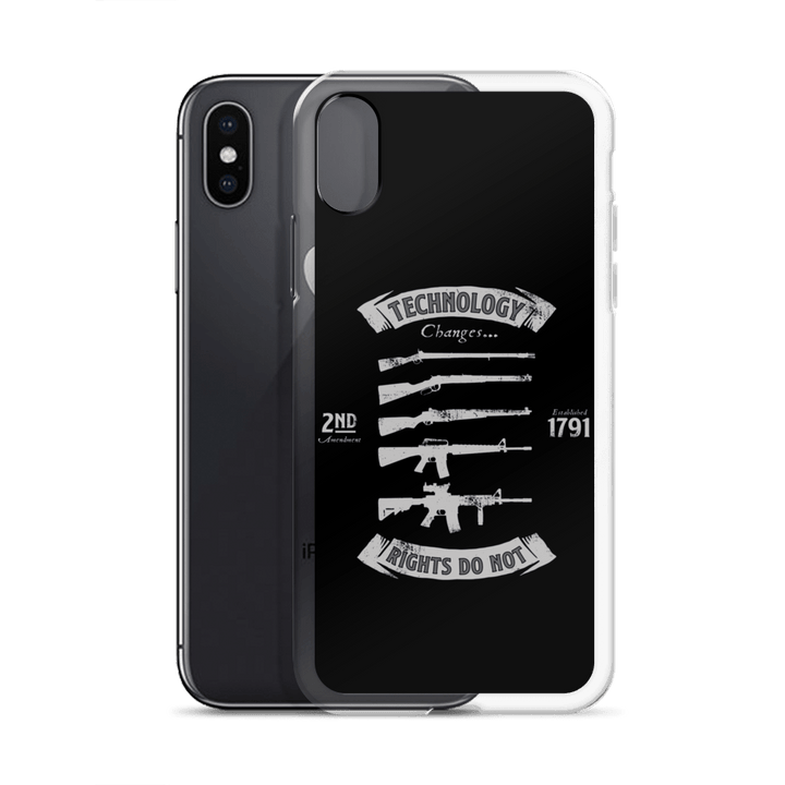 Technology Changes iPhone Case - 1776 United