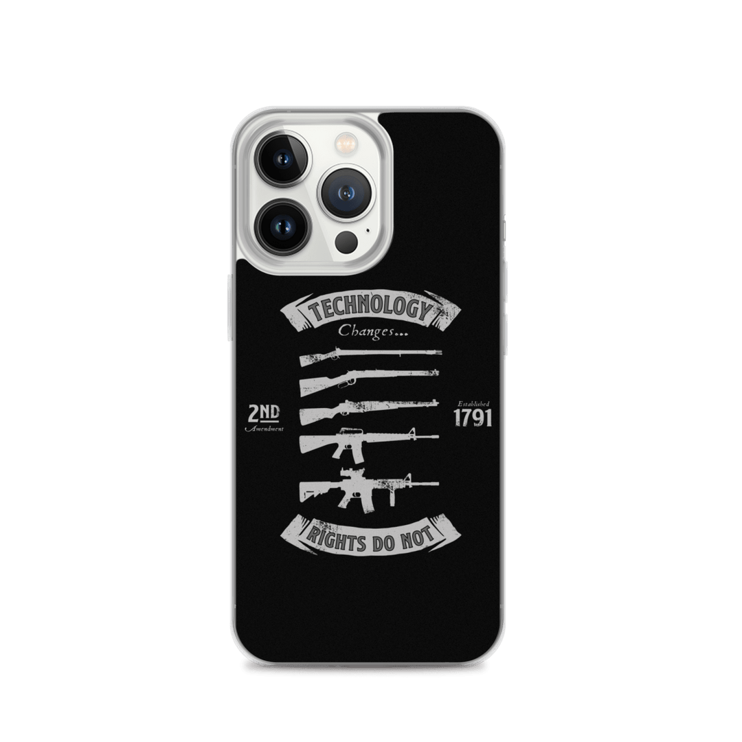 Technology Changes iPhone Case - 1776 United