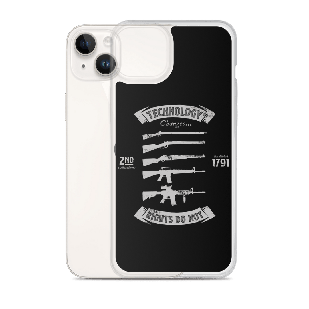 Technology Changes iPhone Case - 1776 United