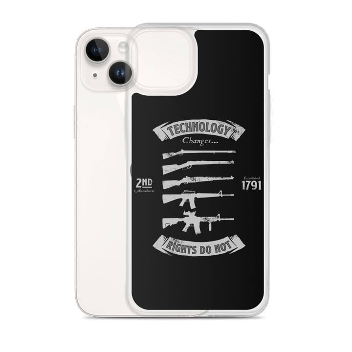 Technology Changes iPhone Case - 1776 United