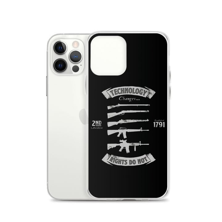 Technology Changes iPhone Case - 1776 United