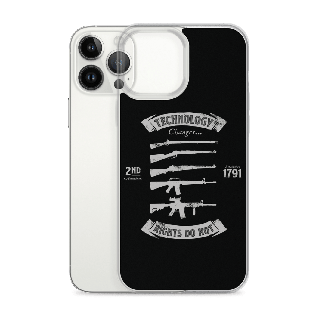 Technology Changes iPhone Case - 1776 United