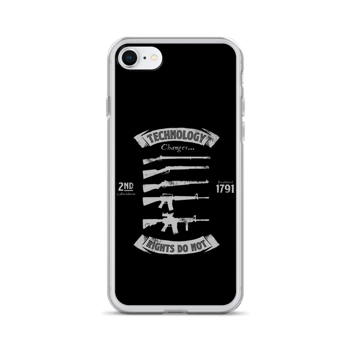 Technology Changes iPhone Case - 1776 United