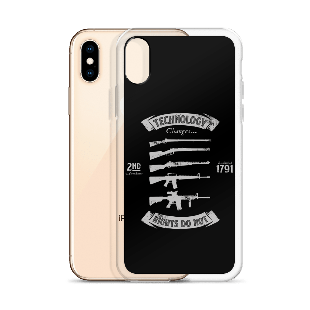 Technology Changes iPhone Case - 1776 United