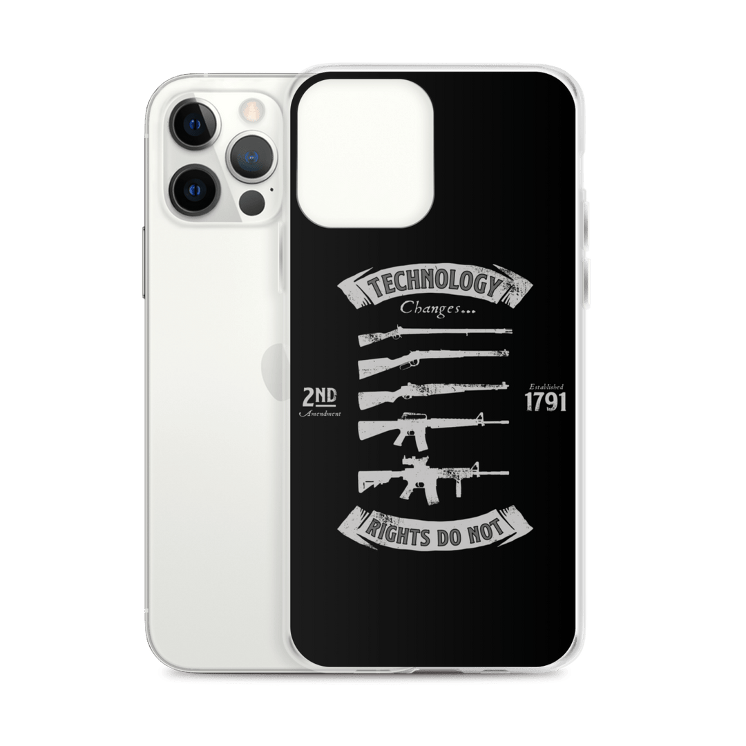 Technology Changes iPhone Case - 1776 United