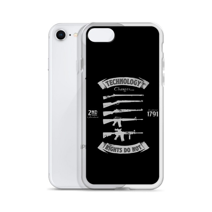 Technology Changes iPhone Case - 1776 United