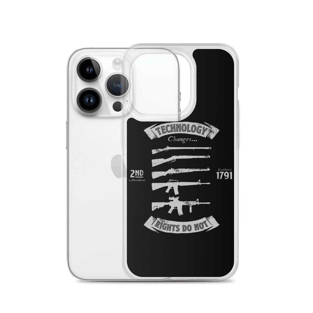 Technology Changes iPhone Case - 1776 United