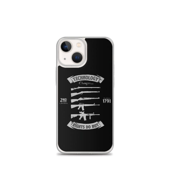 Technology Changes iPhone Case - 1776 United