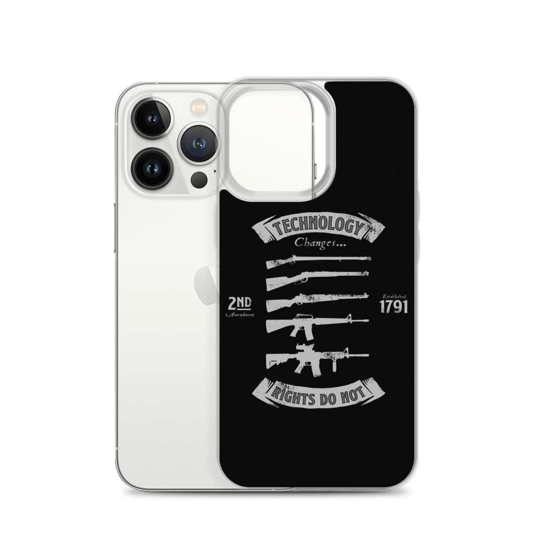 Technology Changes iPhone Case - 1776 United