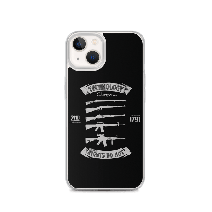 Technology Changes iPhone Case - 1776 United