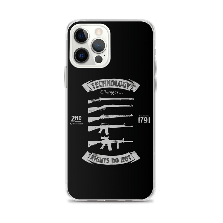 Technology Changes iPhone Case - 1776 United