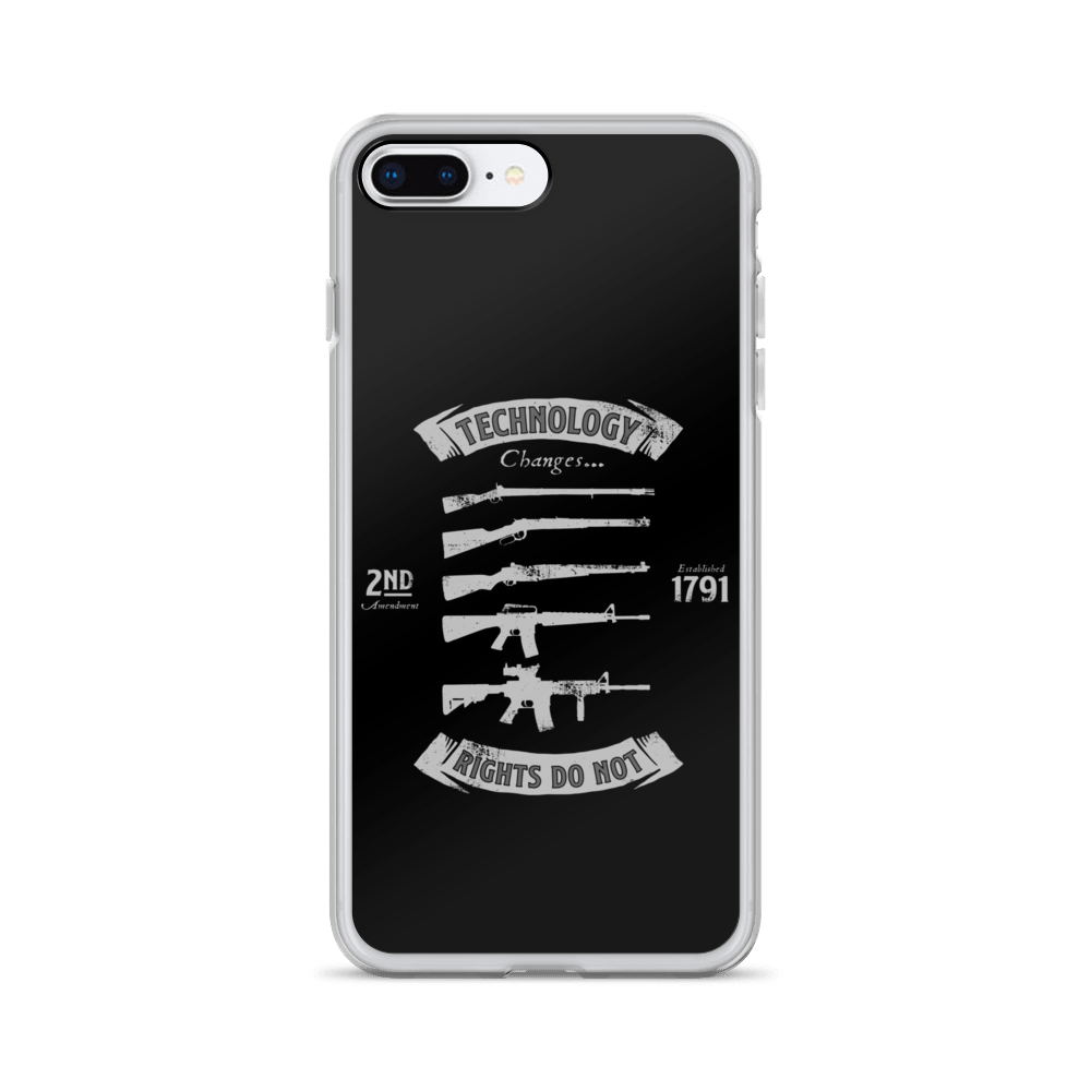 Technology Changes iPhone Case - 1776 United