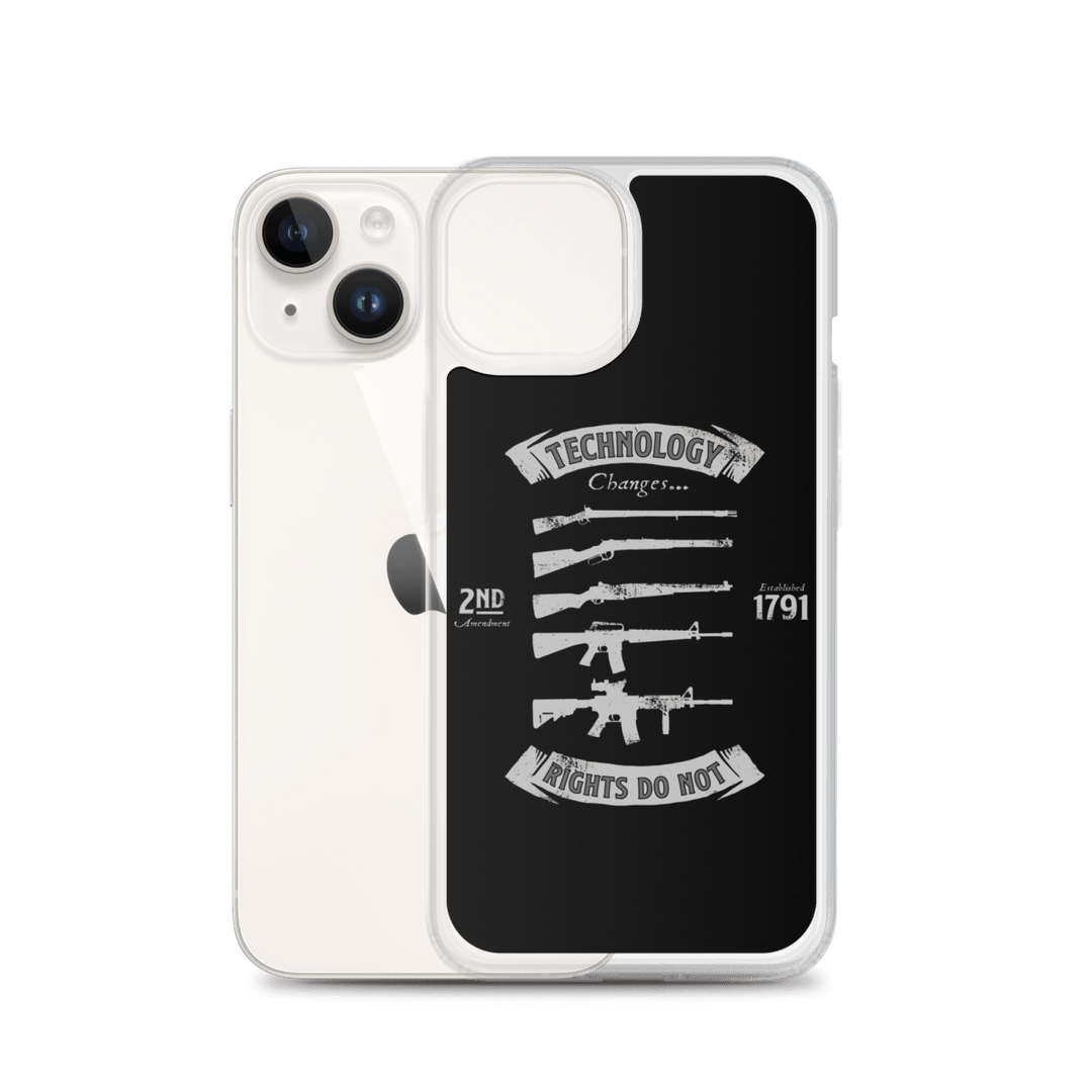 Technology Changes iPhone Case - 1776 United