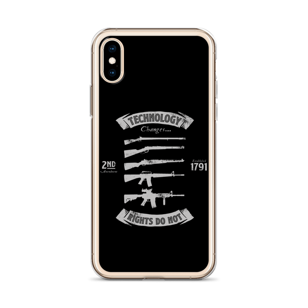 Technology Changes iPhone Case - 1776 United