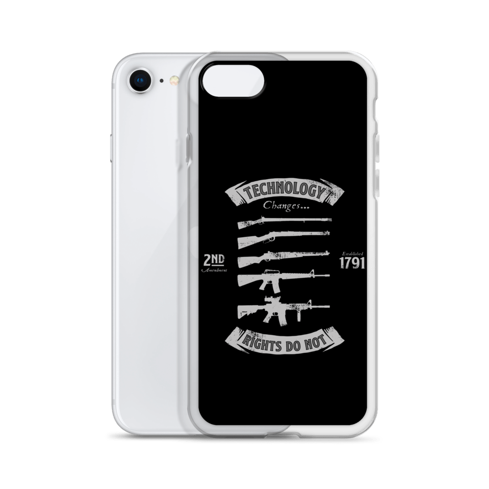 Technology Changes iPhone Case - 1776 United