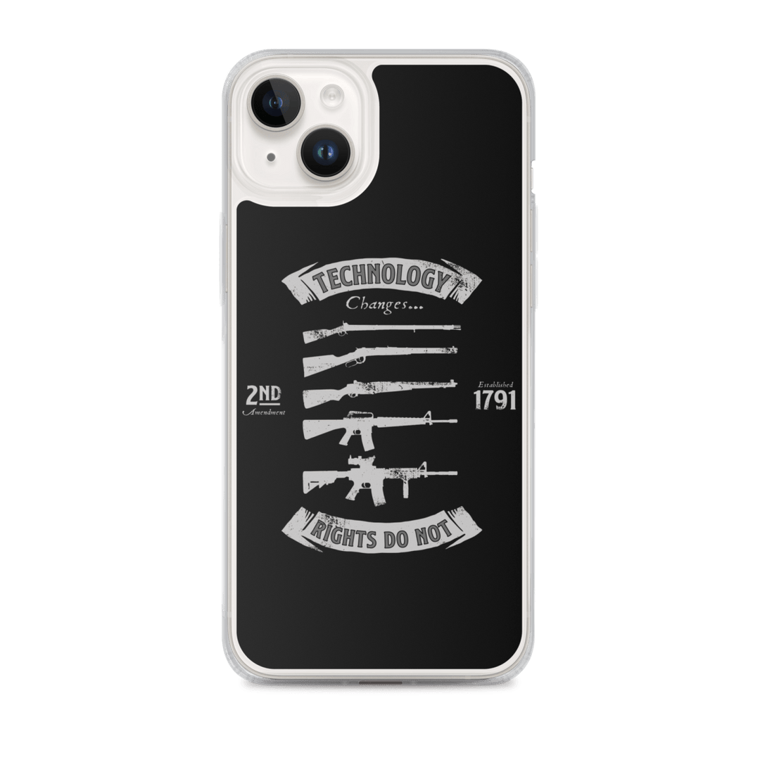 Technology Changes iPhone Case - 1776 United