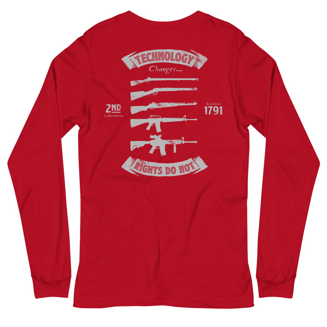 Technology Changes Long Sleeve Tee - 1776 United