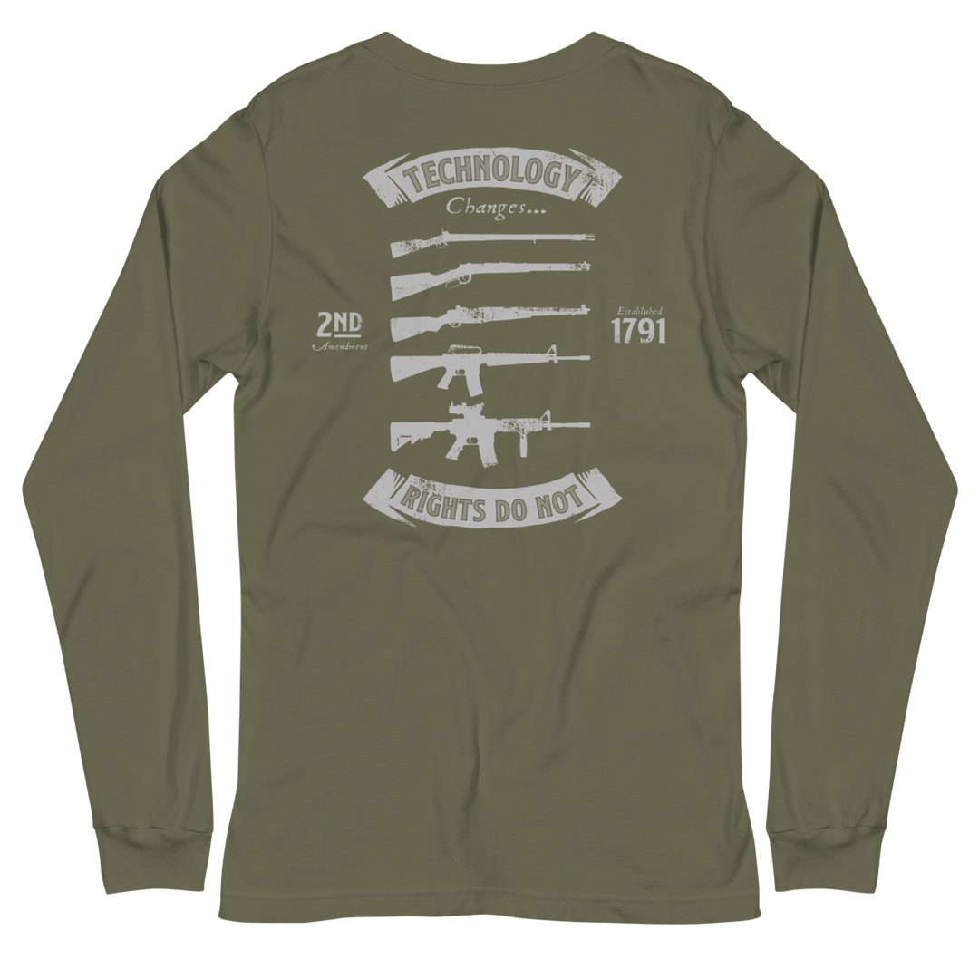 Technology Changes Long Sleeve Tee - 1776 United