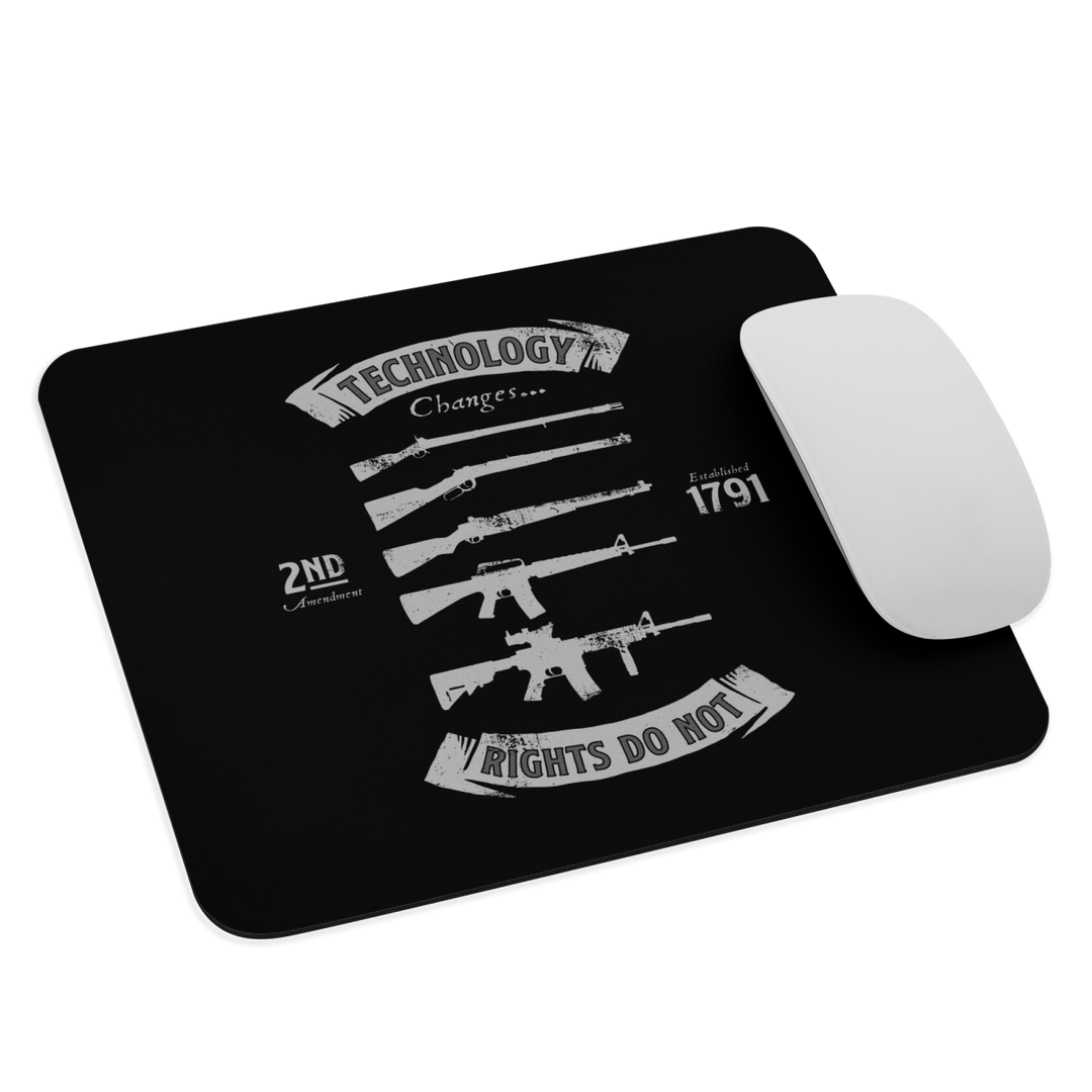 Technology Changes Mouse pad - 1776 United