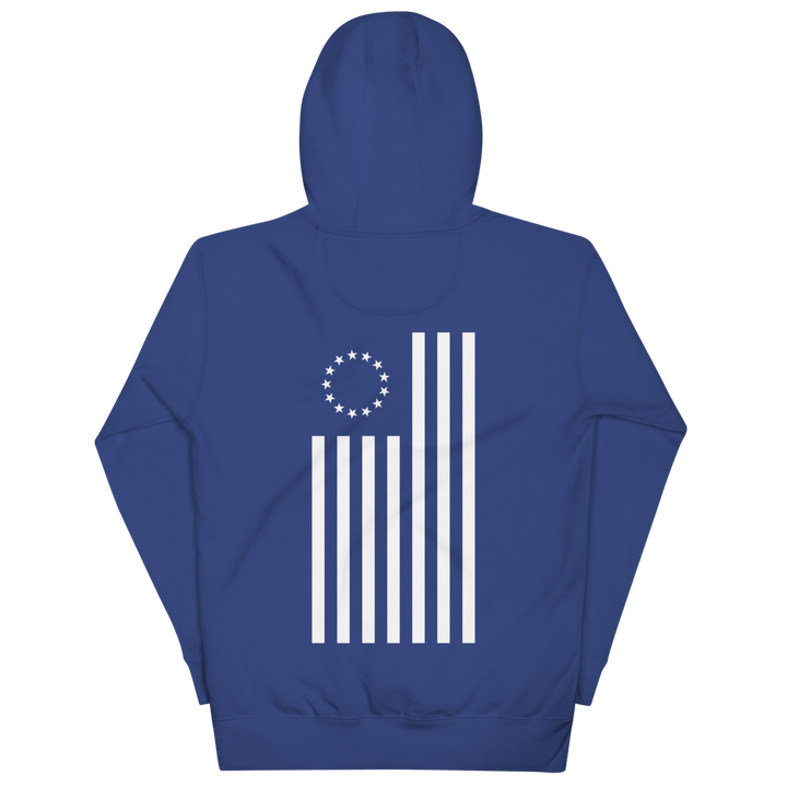 The Betsy Ross Flag Hoodie - 1776 United