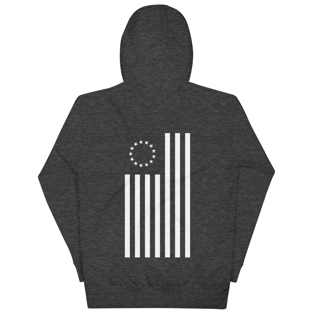 The Betsy Ross Flag Hoodie 1776 United