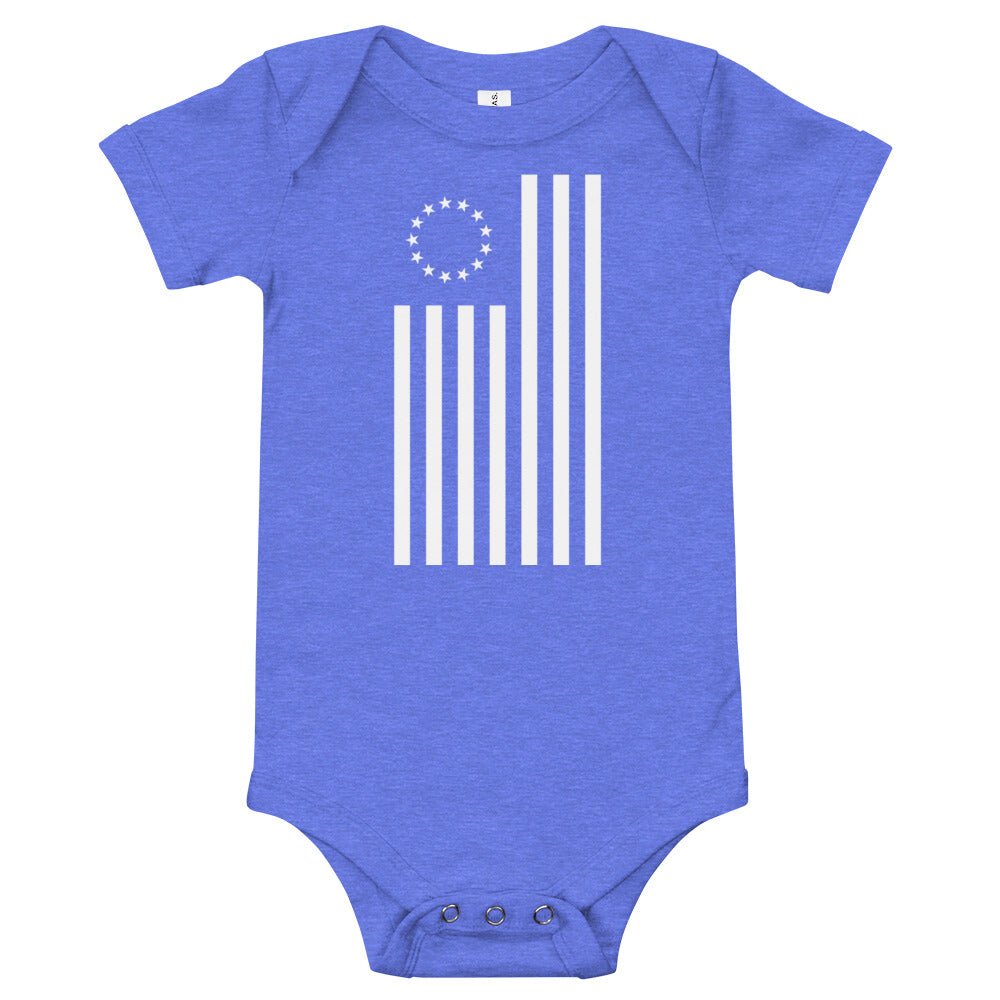 The Betsy Ross Flag Onesie - 1776 United