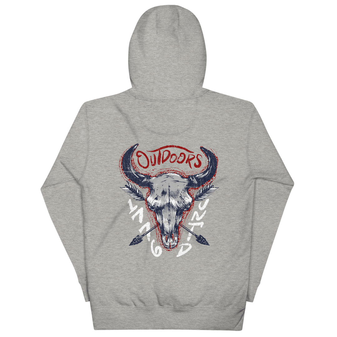 The Bison Skull Hoodie - 1776 United