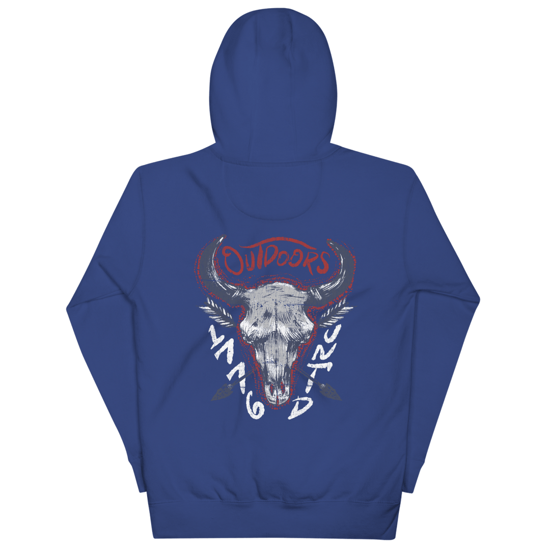 The Bison Skull Hoodie - 1776 United