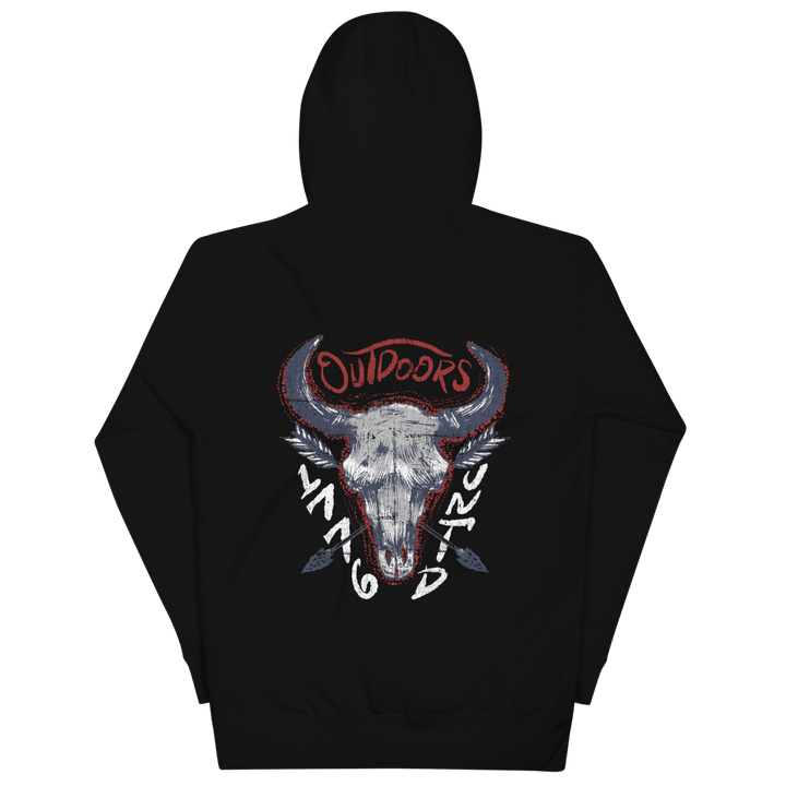 The Bison Skull Hoodie - 1776 United